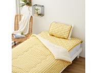 敷パッド　綿水洗い2重ガーゼ　YE　(ダブル)