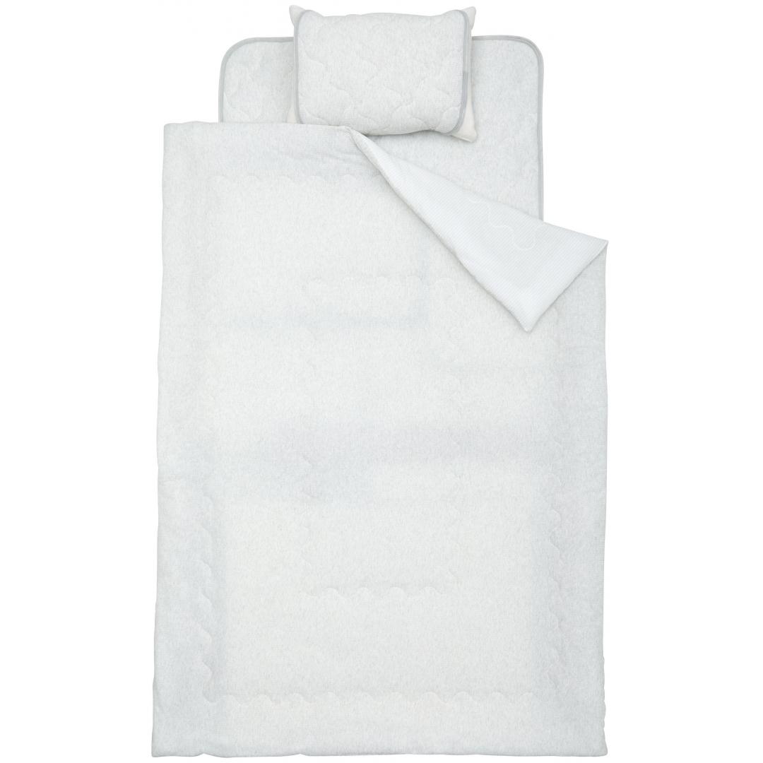 肌ふとん　綿ドライニット　LGY　(シングル)