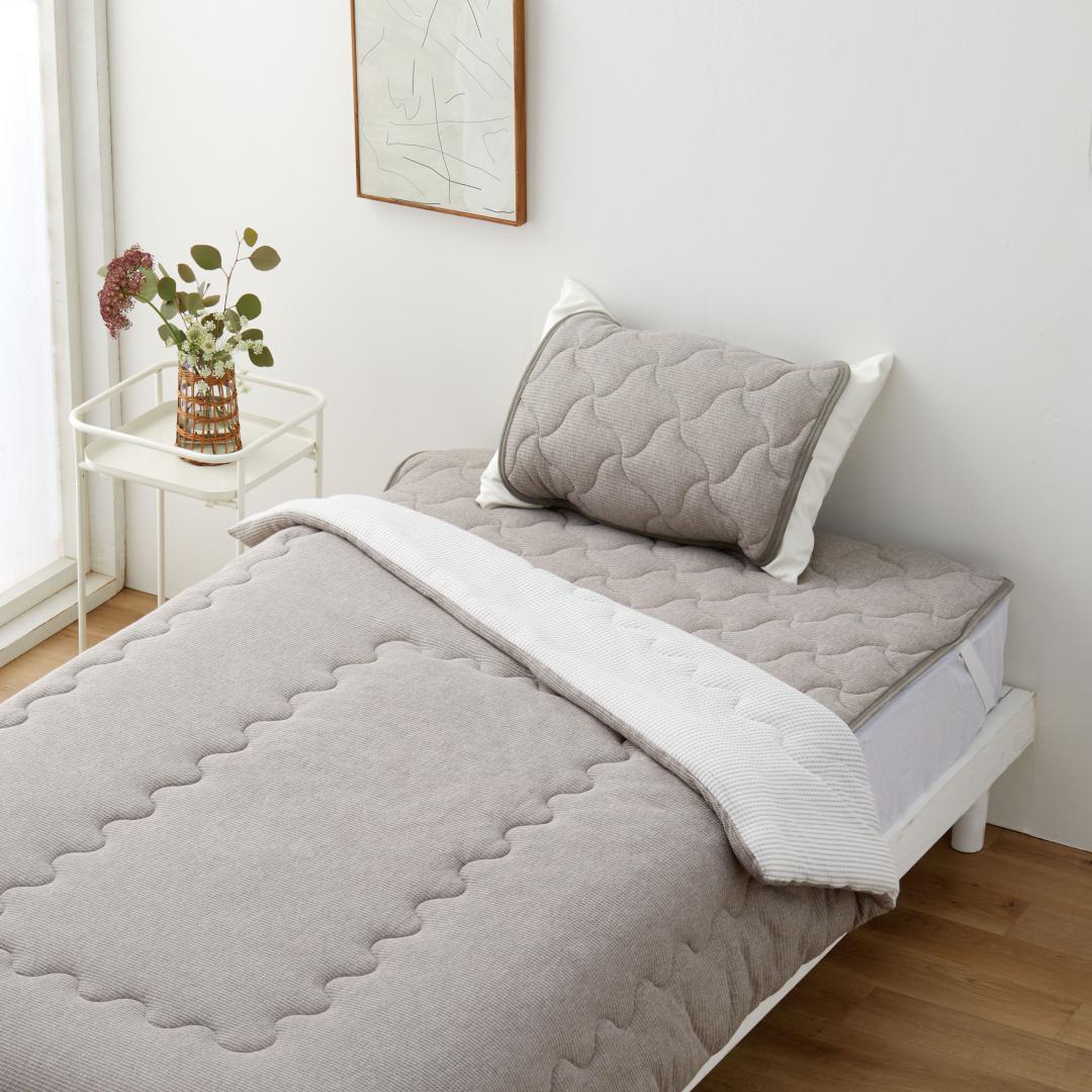 肌ふとん　綿ドライニット　MO　(シングル)