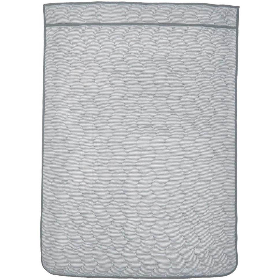 肌ふとん　ボーダーワッフル　CGY　(シングル)