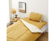 敷パッド　フレンチリネン綿混　MYE　(シングル)