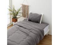 敷パッド　綿ウォッシュ　CGY　(シングル)