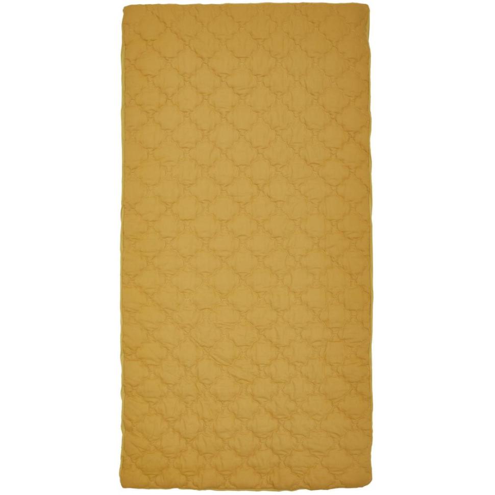 BOXキルトシーツ　フレンチリネン綿混　MYE　(シングル)