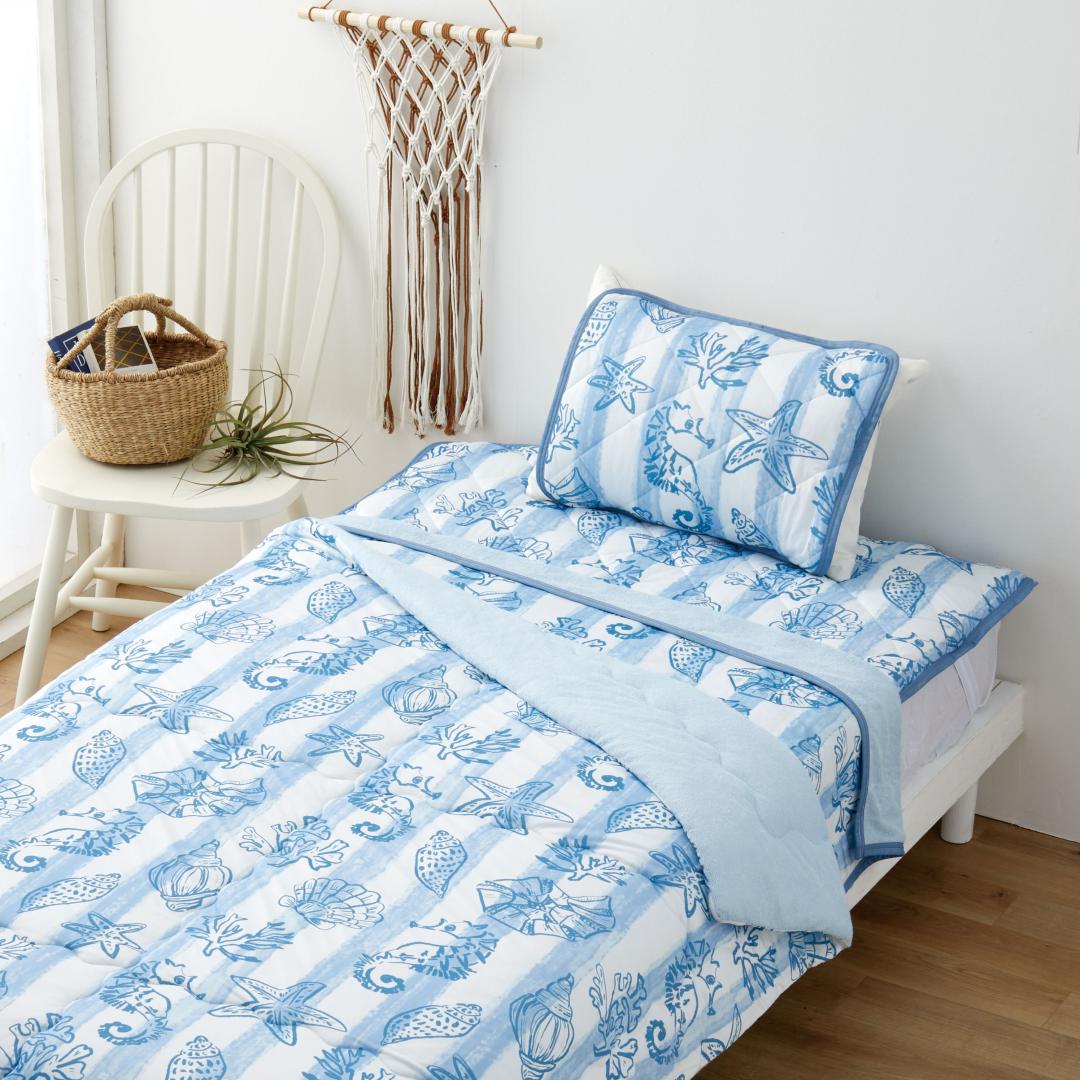 敷パッド　オーシャンプラチナアイス　BL　(シングル)