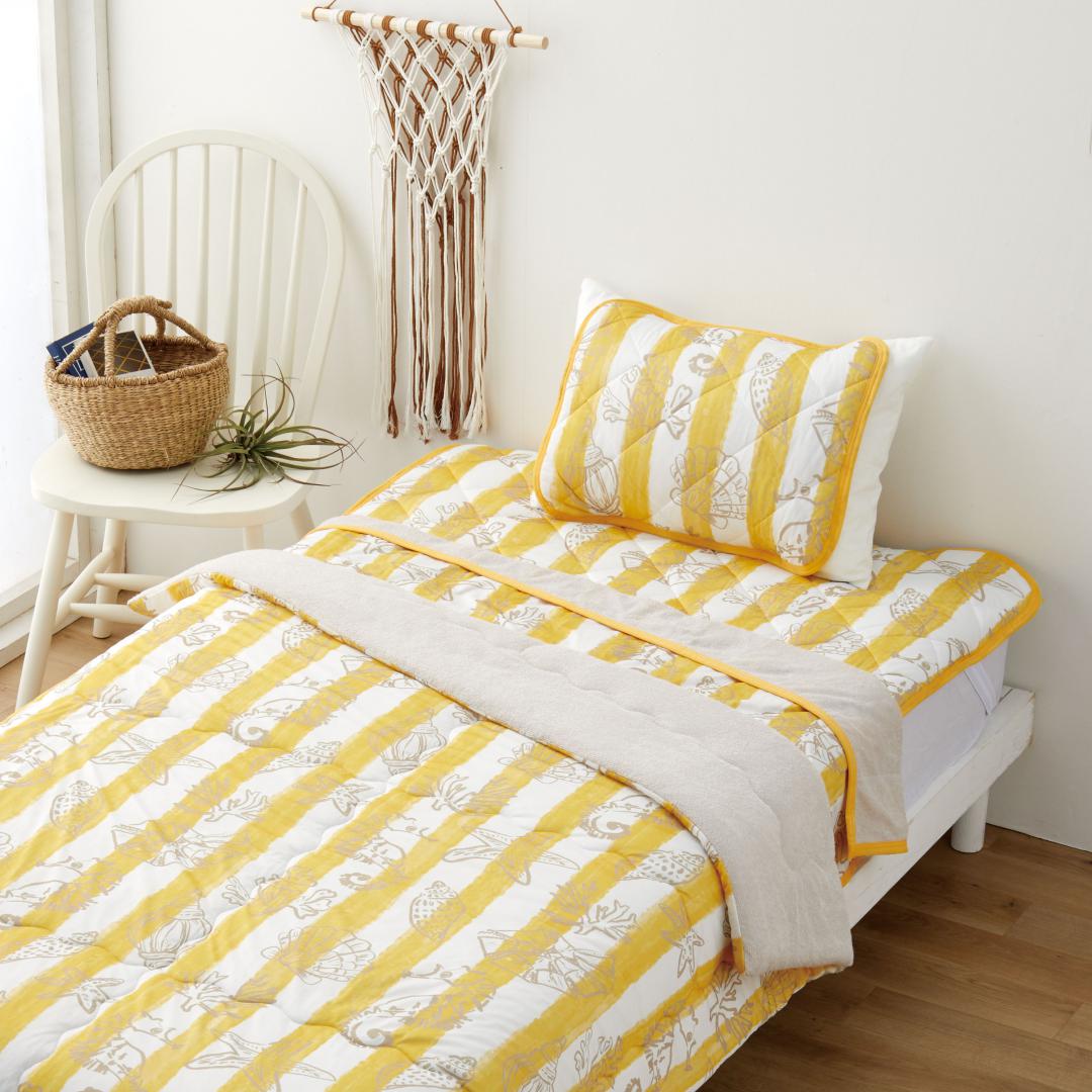 敷パッド　オーシャンプラチナアイス　YE　(シングル)