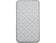 三層長座布団　カロールプラチナアイス　GY　(65×115)