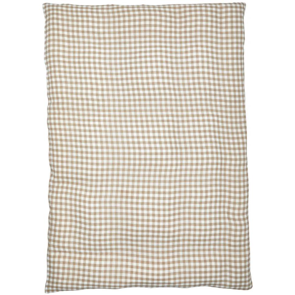 掛ふとんカバー　綿水洗い2重ガーゼ　BE　(シングル)