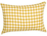 枕カバー　綿水洗い2重ガーゼ　YE　(43×63)