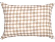 枕カバー　綿水洗い2重ガーゼ　BE　(43×63)