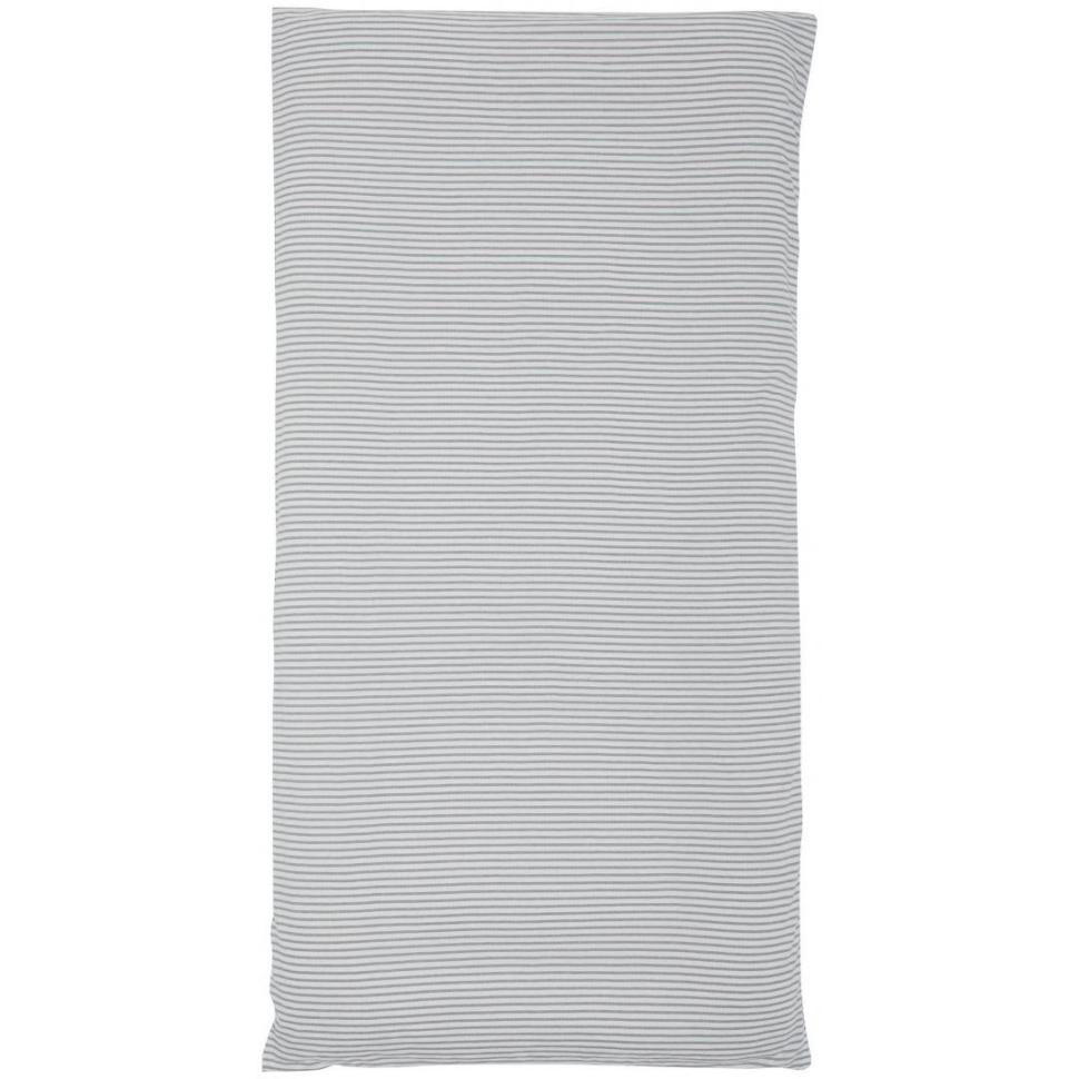 敷ふとんカバー　綿ウォッシュライン　CGY　(シングル)