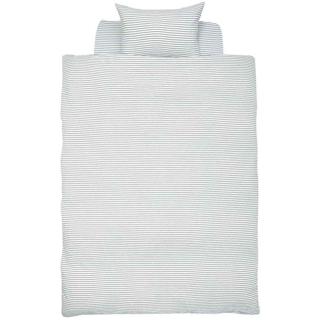 掛ふとんカバー　綿ウォッシュライン　CGY　(シングル)