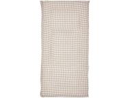 敷ふとんカバー　綿水洗い2重ガーゼ　BE　(シングル)