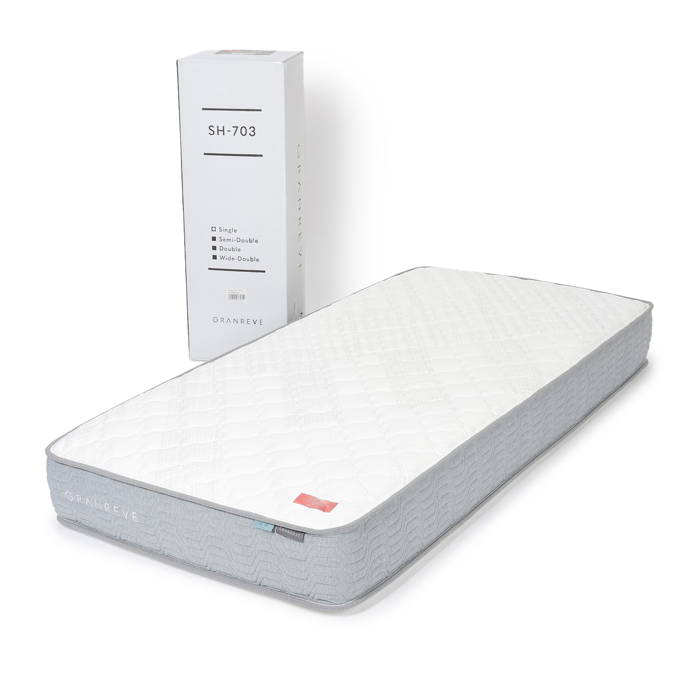 圧縮梱包シングルマットレス　グランリーヴェSR-101-S　ソフト
