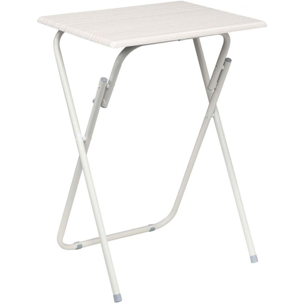 折りたたみテーブル　NSTリーフS　WH