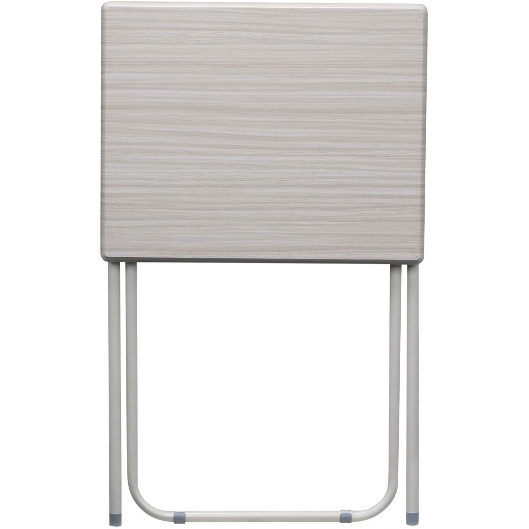 折りたたみテーブル　NSTリーフS　WH