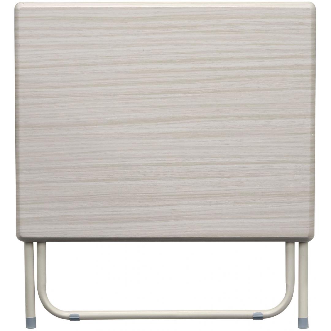 折りたたみテーブル　NSTリーフLS　WH