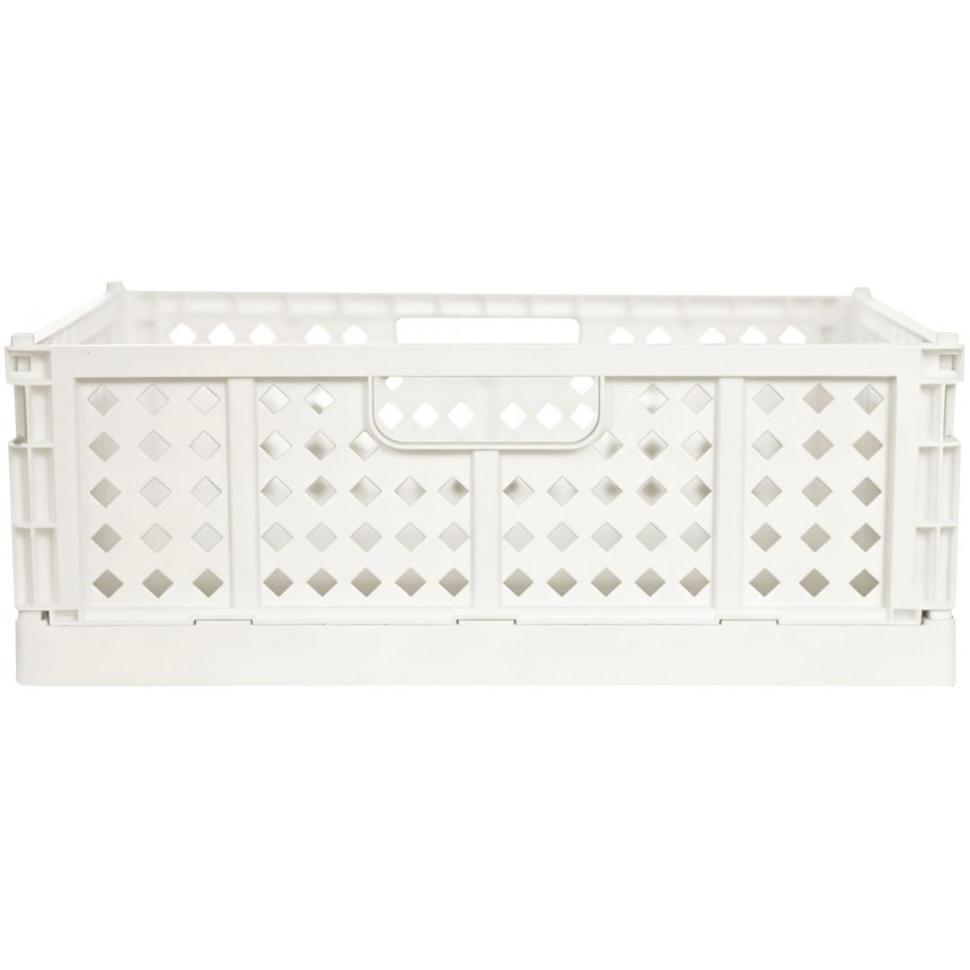 折り畳みケース　スナップL WH