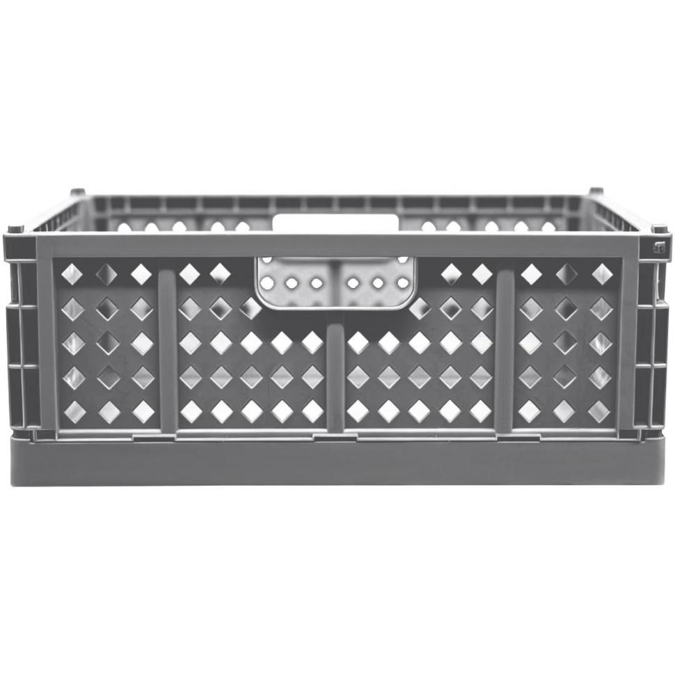 折り畳みケース　スナップL GY