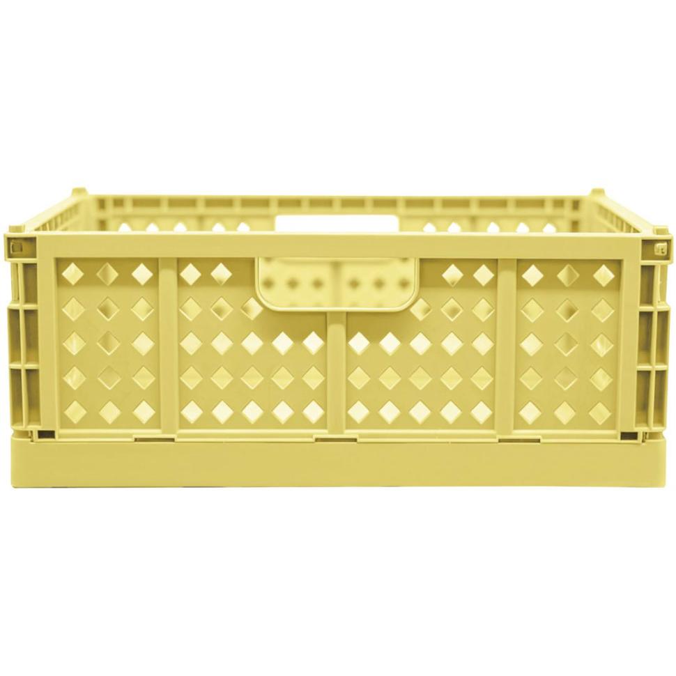 折り畳みケース　スナップL YE