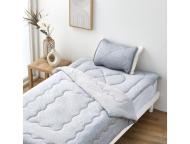 敷パッド　スーパークールポイント　LGY　(シングル)