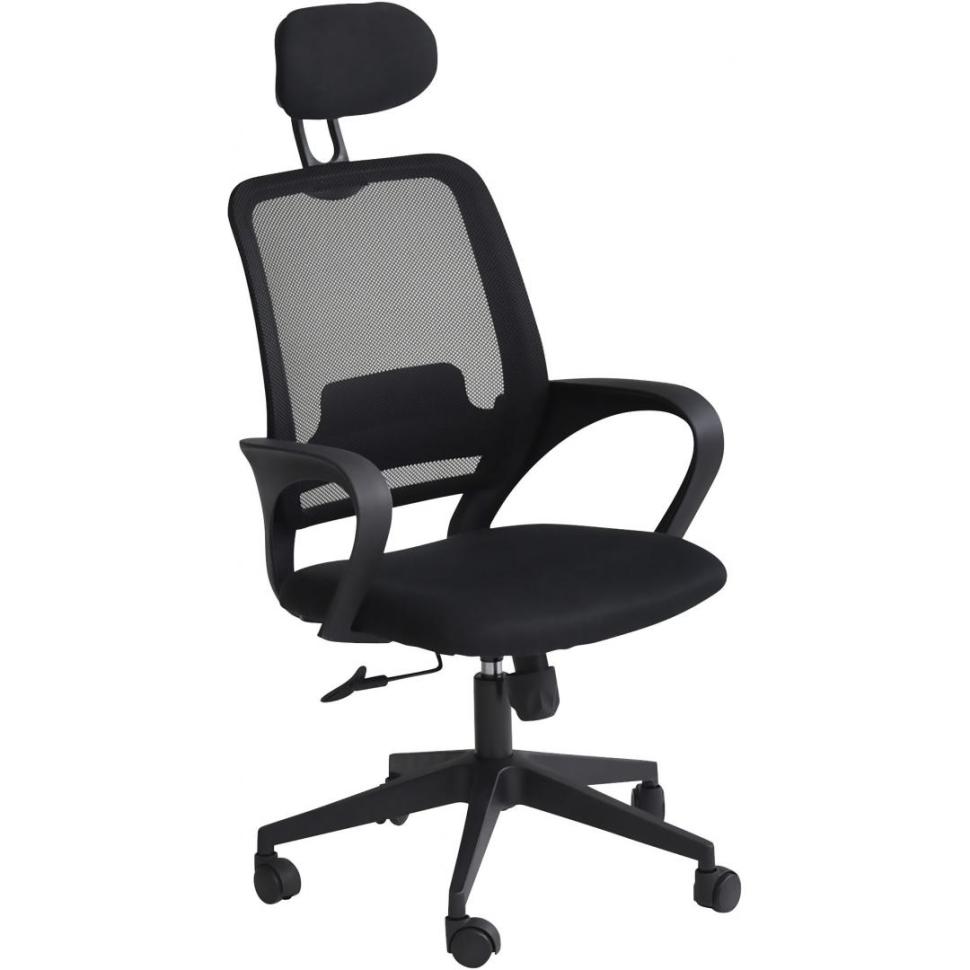 メッシュバックチェア　ストールⅡ　BK