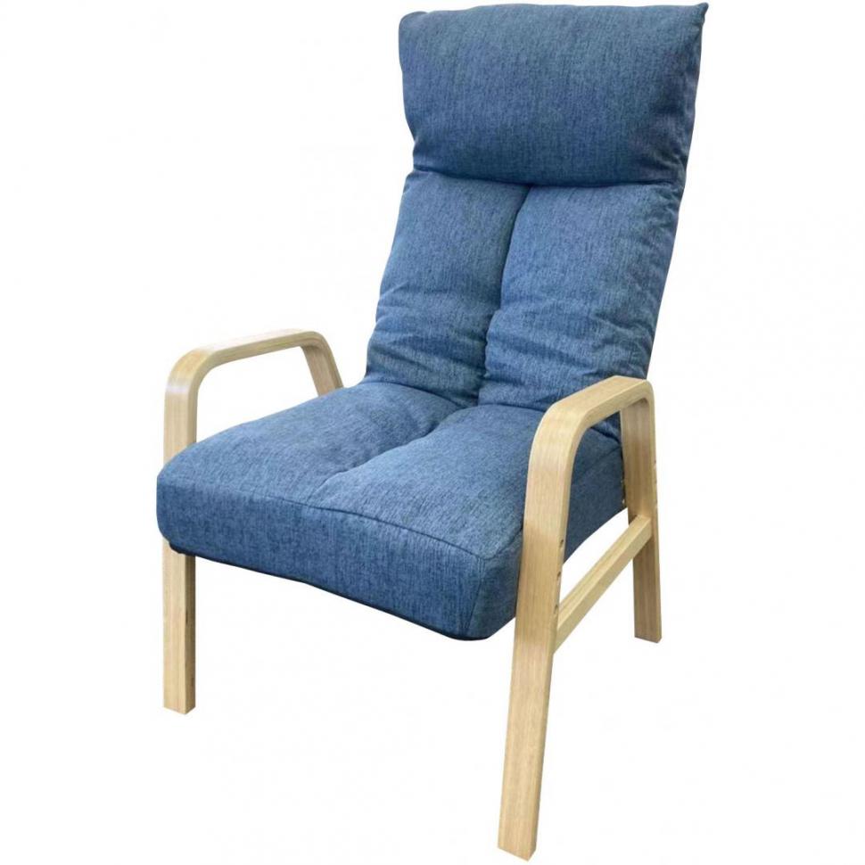 頭まで支える高座椅子 ADH-マルク BL | TWO-ONE STYLEネット