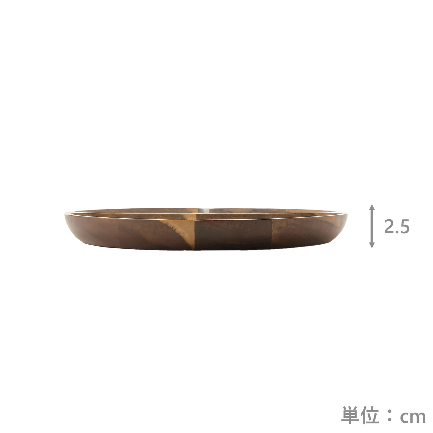 アカシアセパレートプレート　ルパ25.5㎝　NA