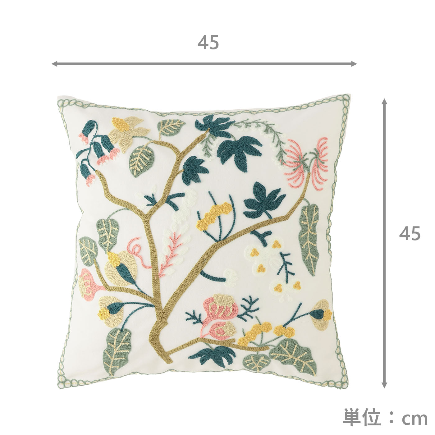 クッションカバー45　エルブ#GR
