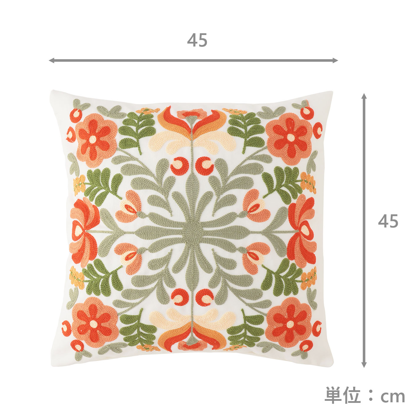 クッションカバー45　リタニー#OR