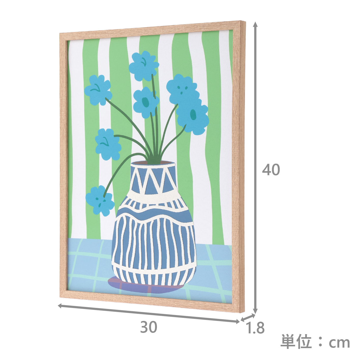 アートボード　花瓶の花B　BL