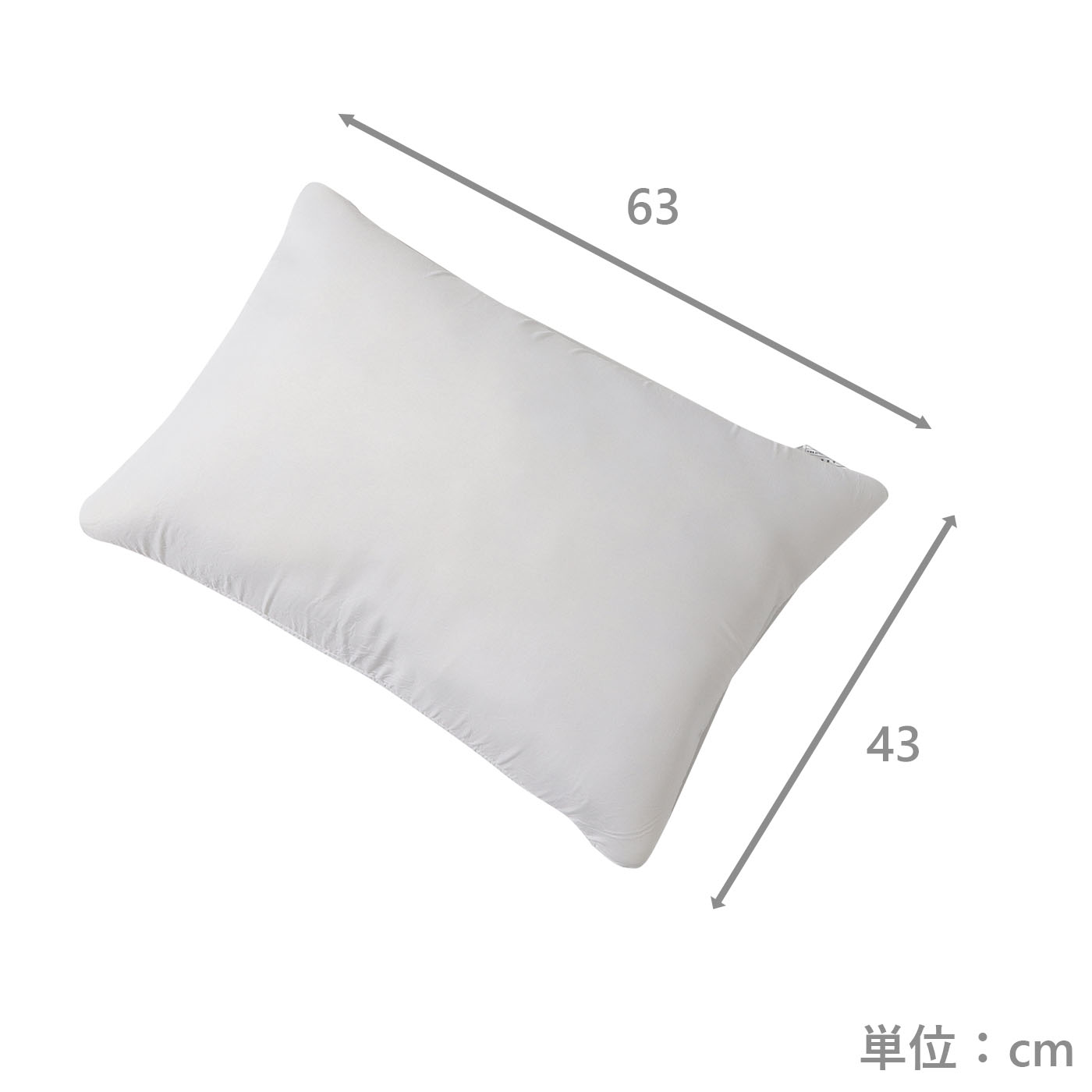 D低反発チップまくら (普通) 43×63 | TWO-ONE STYLEネット