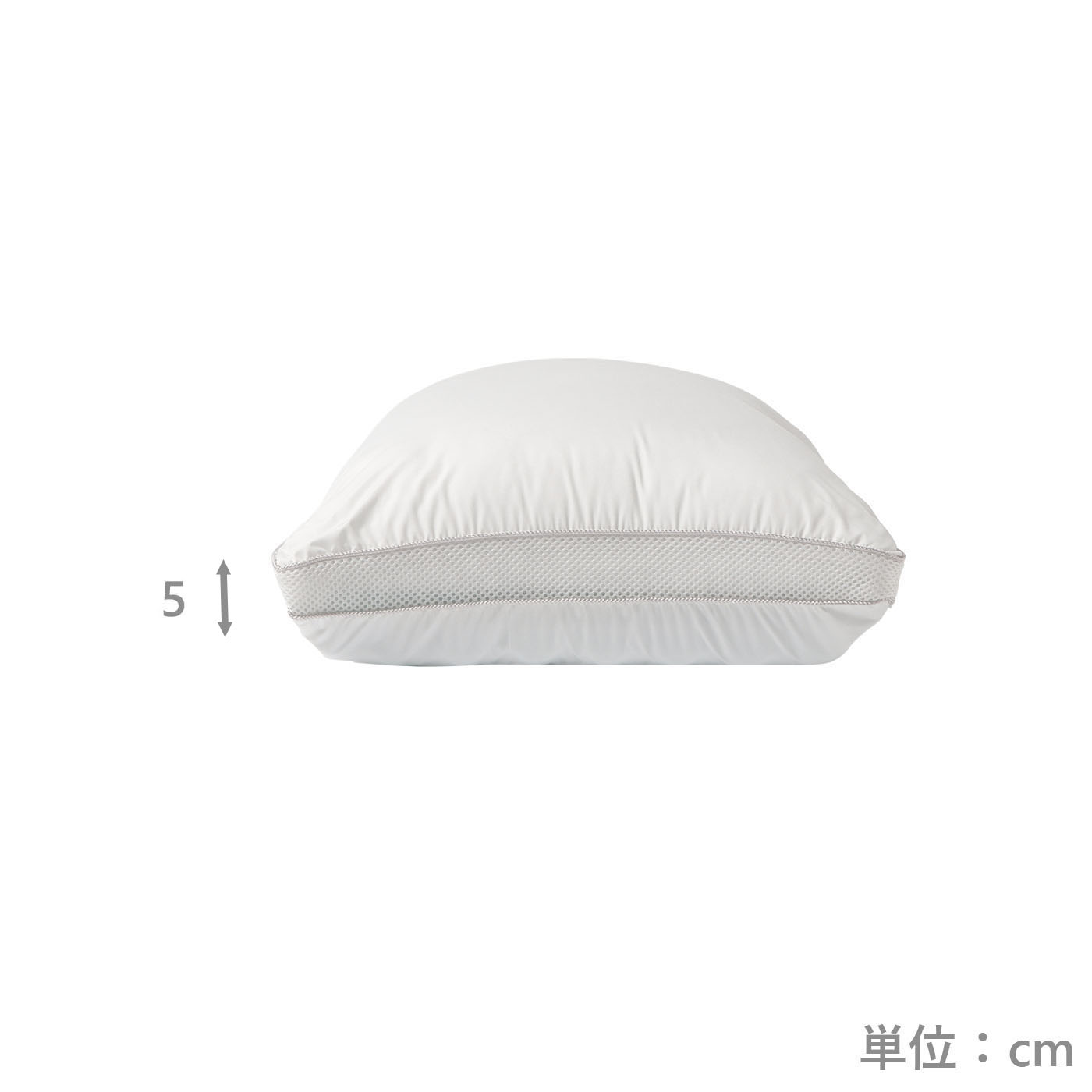 【西川】ホテルデザインピロー　リバーシブル　　(40×60)