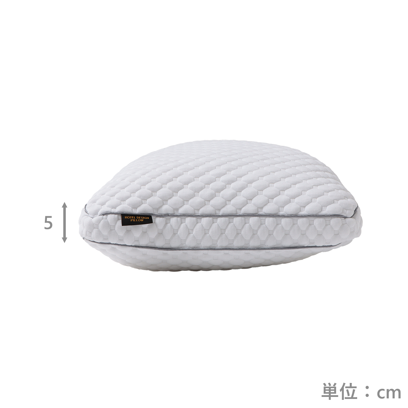 【西川】ホテルデザインピロー　とろふわ　　(57×38)