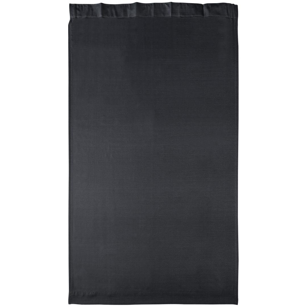 厚地カーテン　遮光ブラック　100×176　2枚組