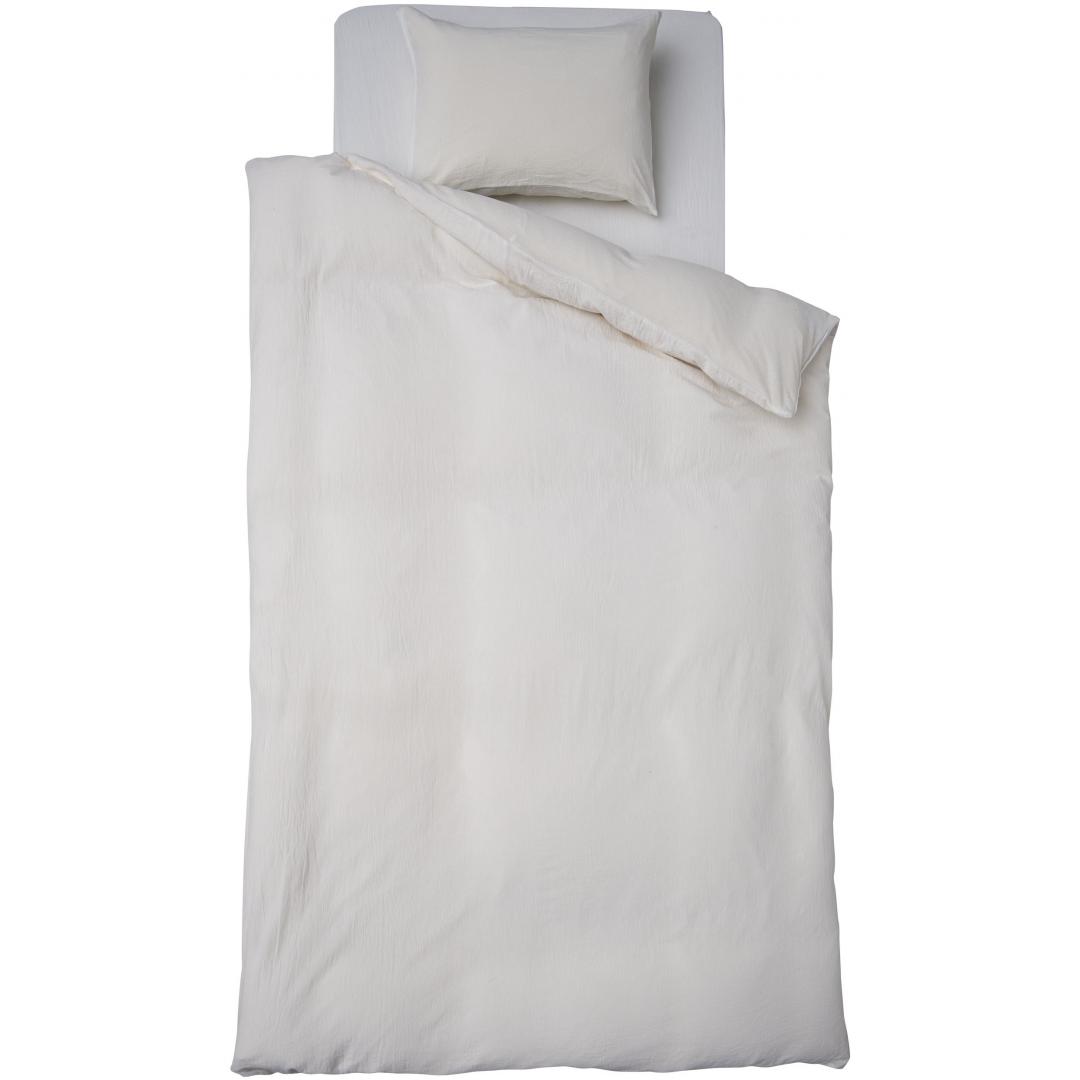 敷ふとんカバー　綿ウォッシュ　WH　(シングル)