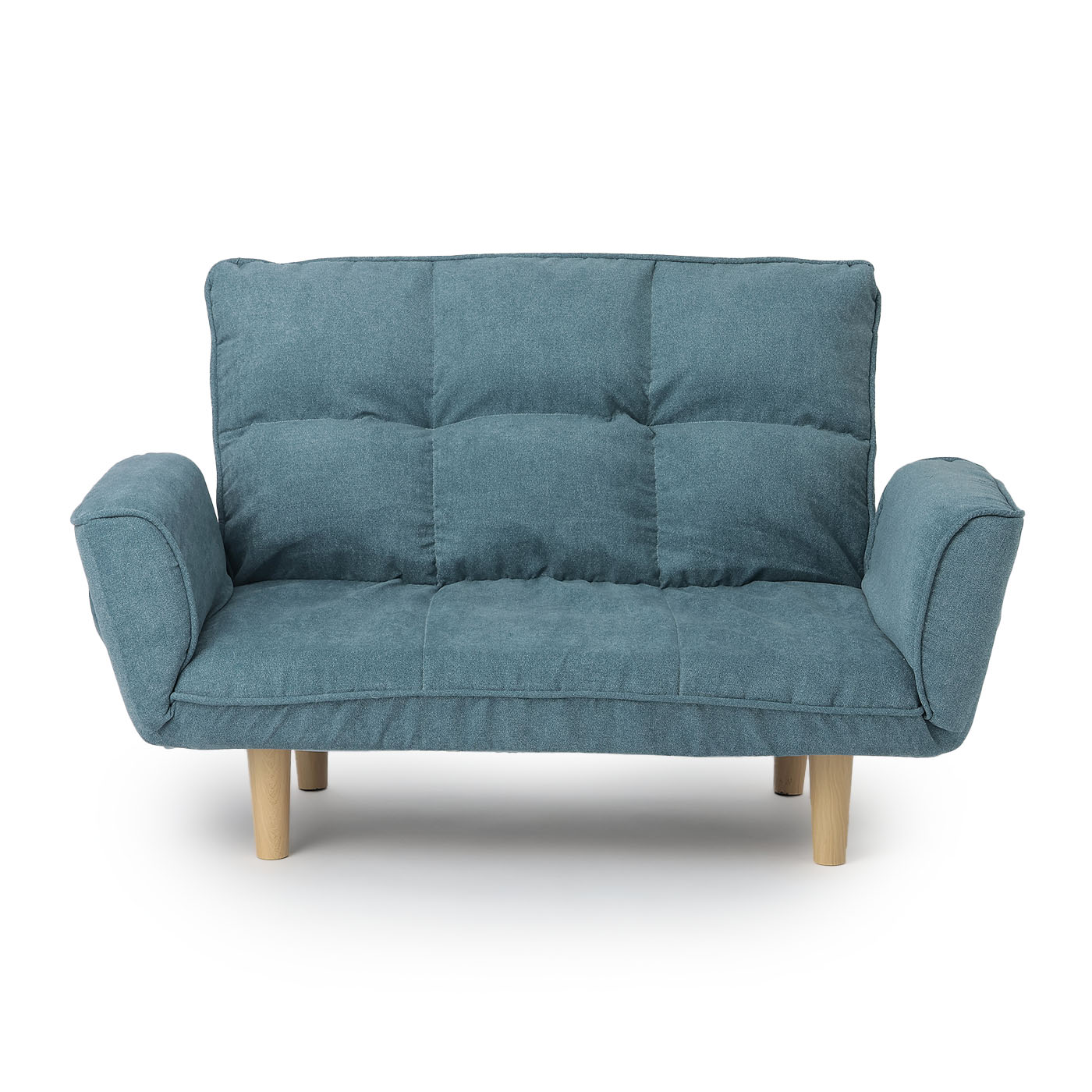 脚付コイルカウチソファ　グラン　BL
