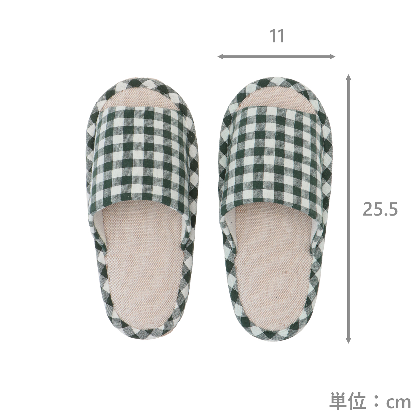 スリッパ　スカッキ　M　GR