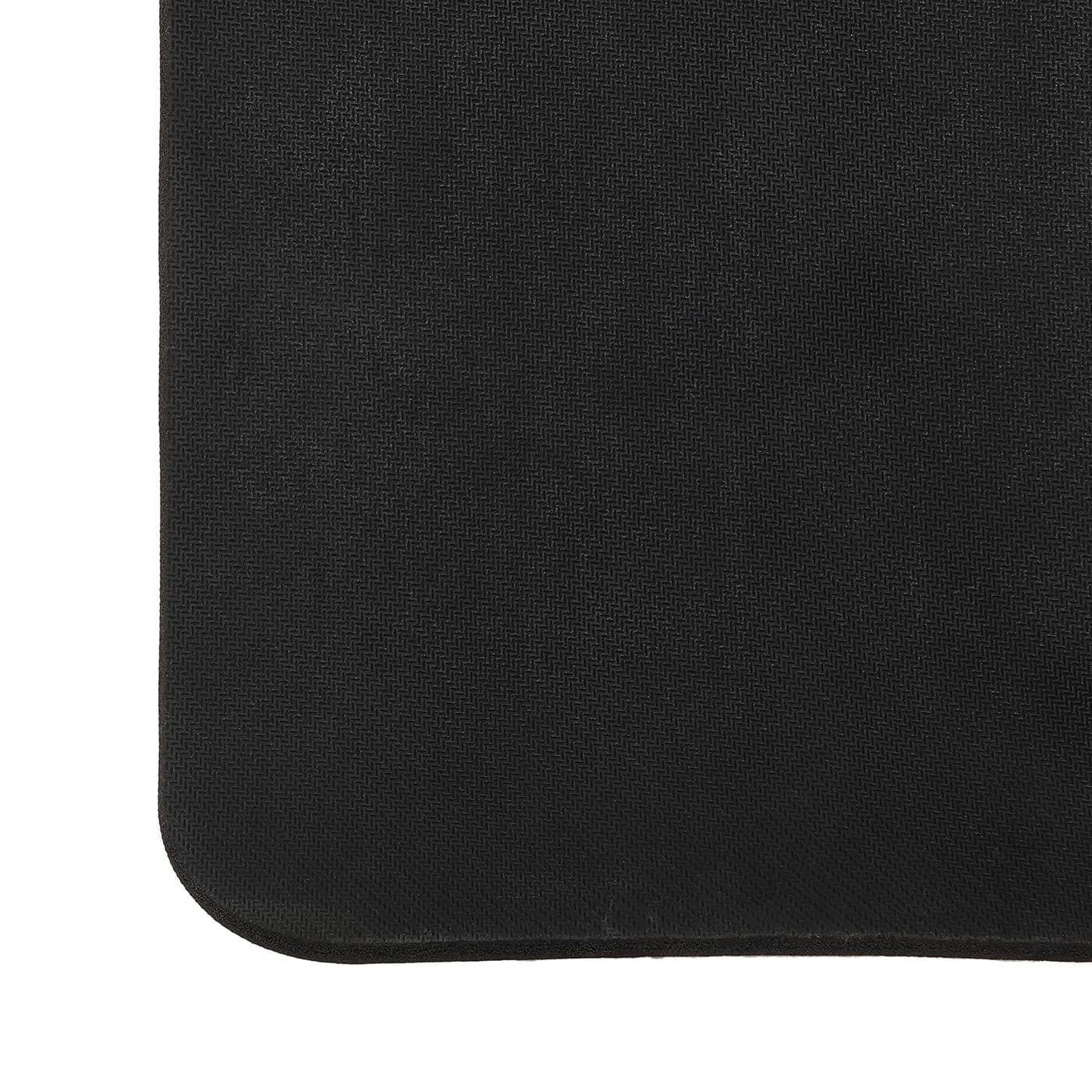 ソフト珪藻土入りバスマット　モザイク　BK(50×80)
