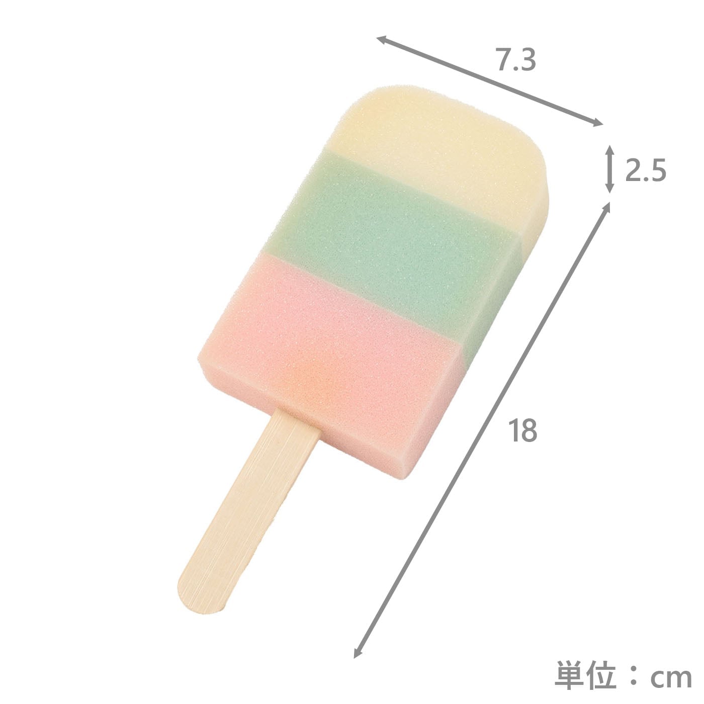 スポンジ　アイスキャンディ　PK