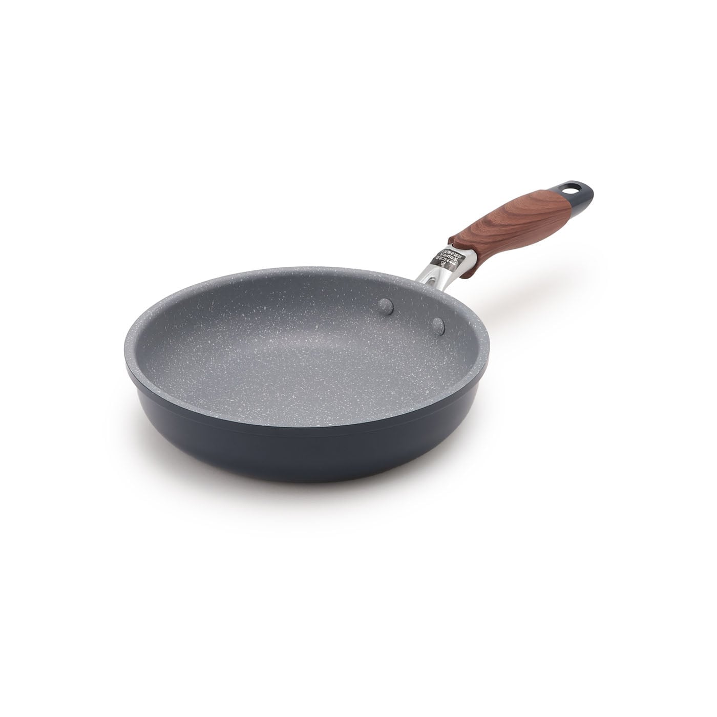 【IH】マーブルコートフライパン20cm　ネイビー