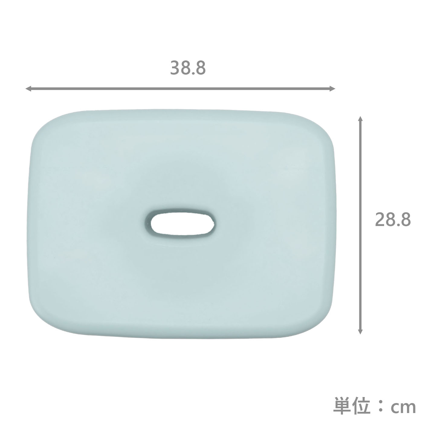 21シンプル風呂椅子H30　BL