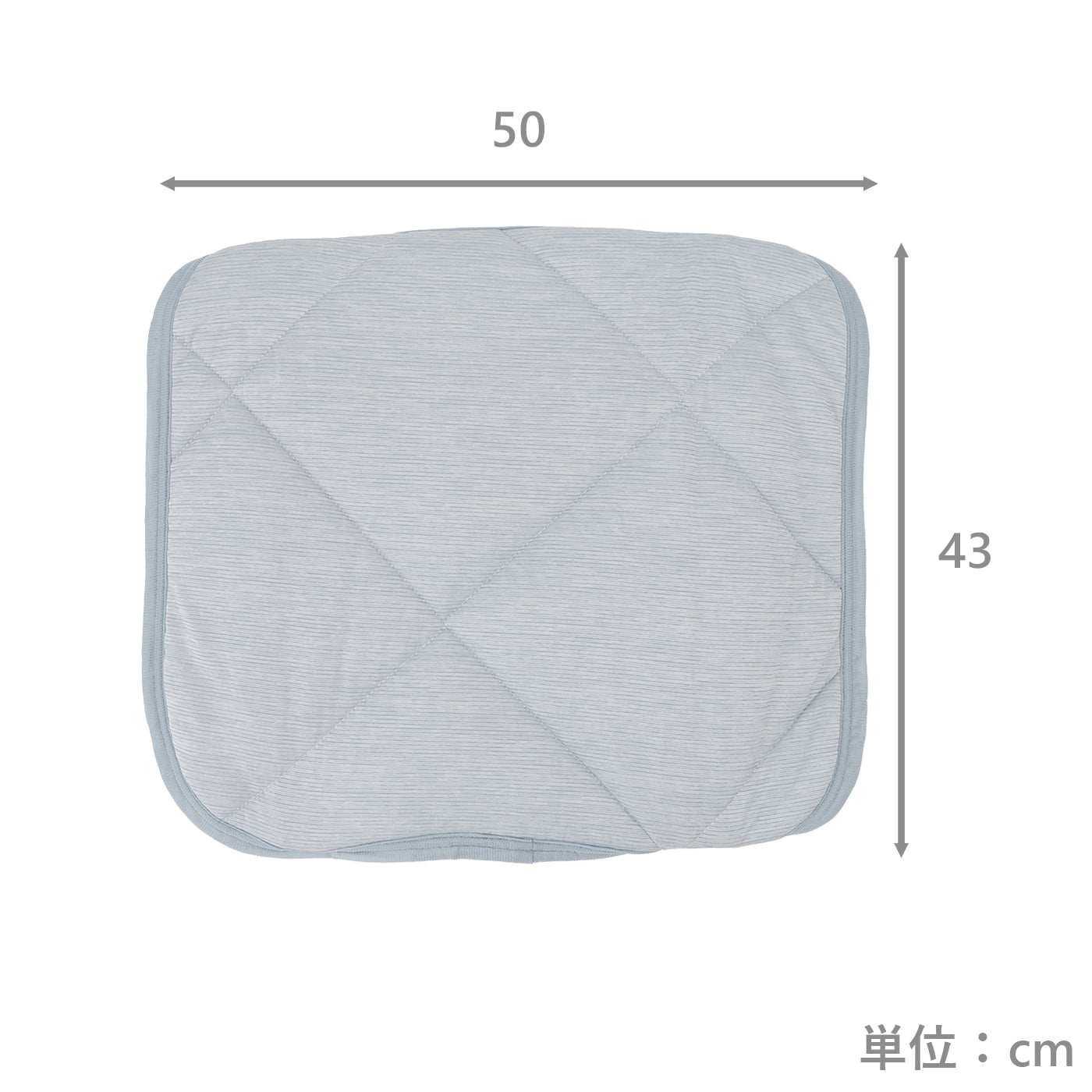 枕パッド　スーパークールポイント　LBL　(43×50)