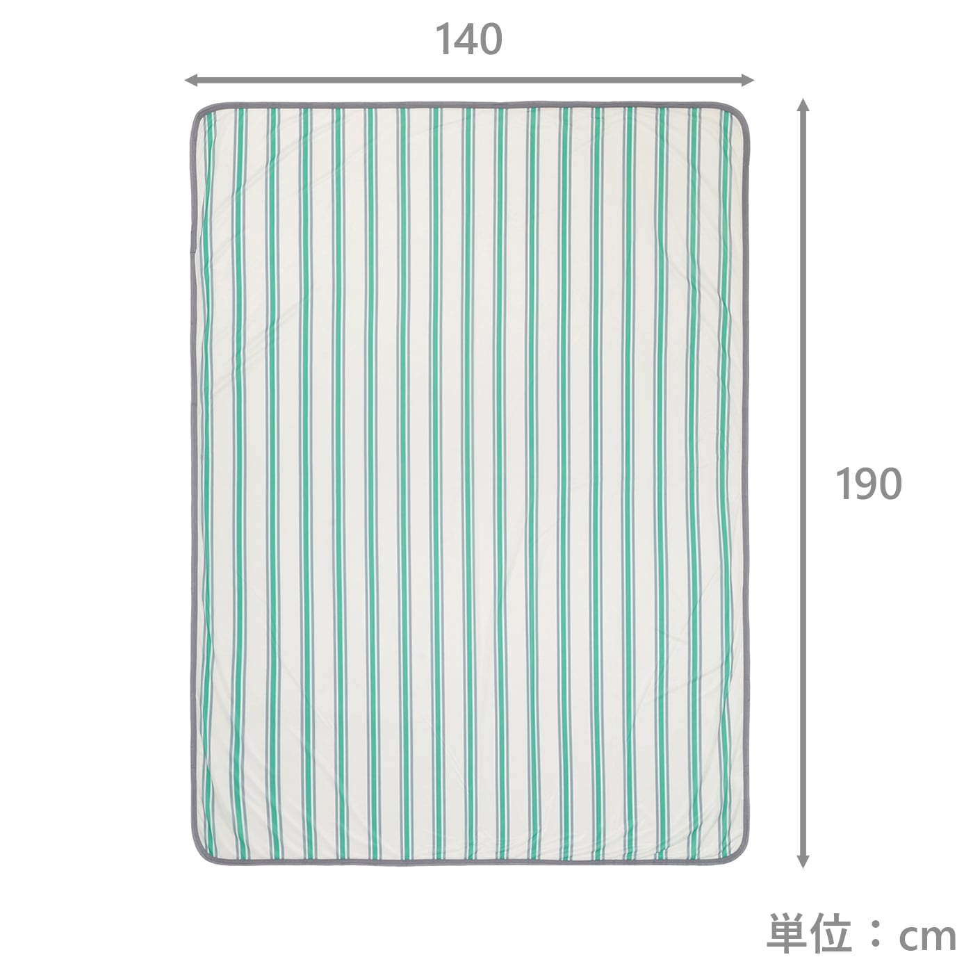 冷感ケット　クールポイントリスカ　GR