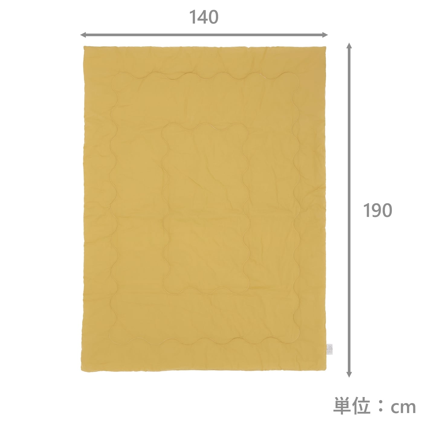 肌ふとん　フレンチリネン綿混　MYE　(シングル)