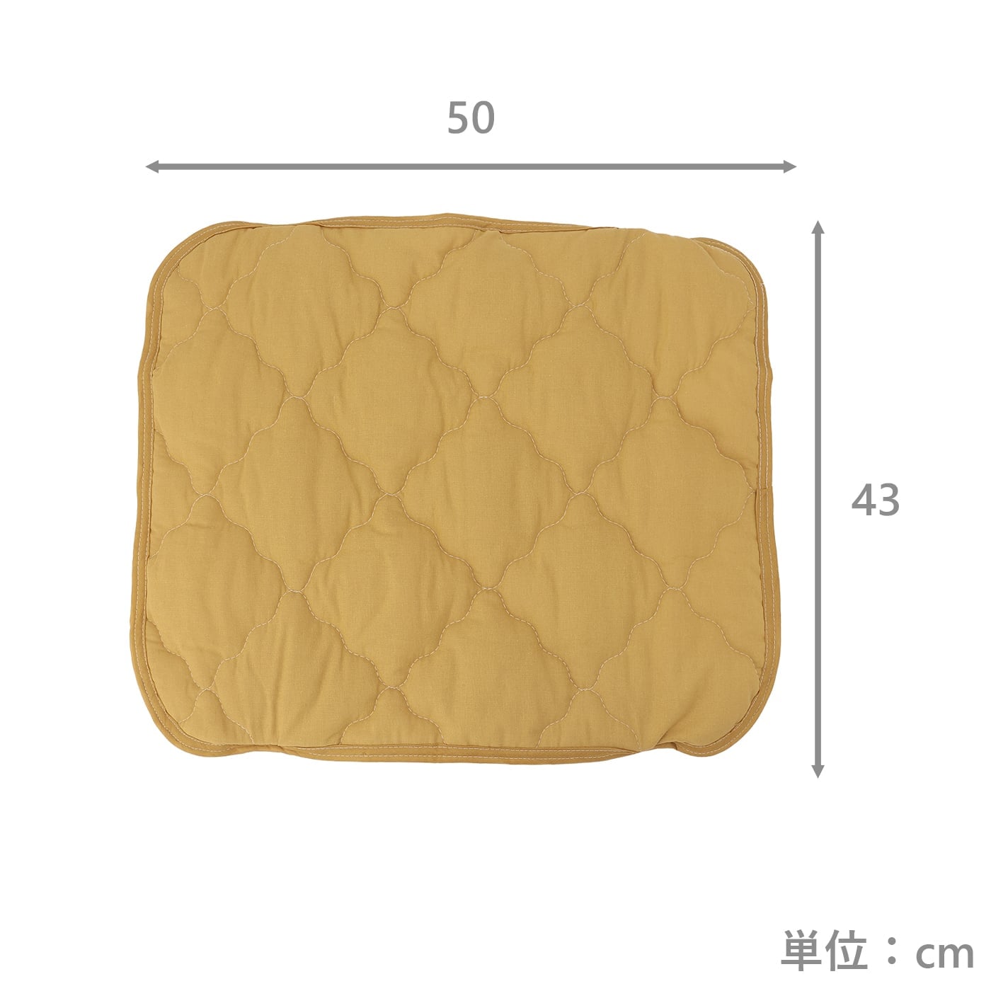 枕パッド　フレンチリネン綿混　MYE　(43×50)