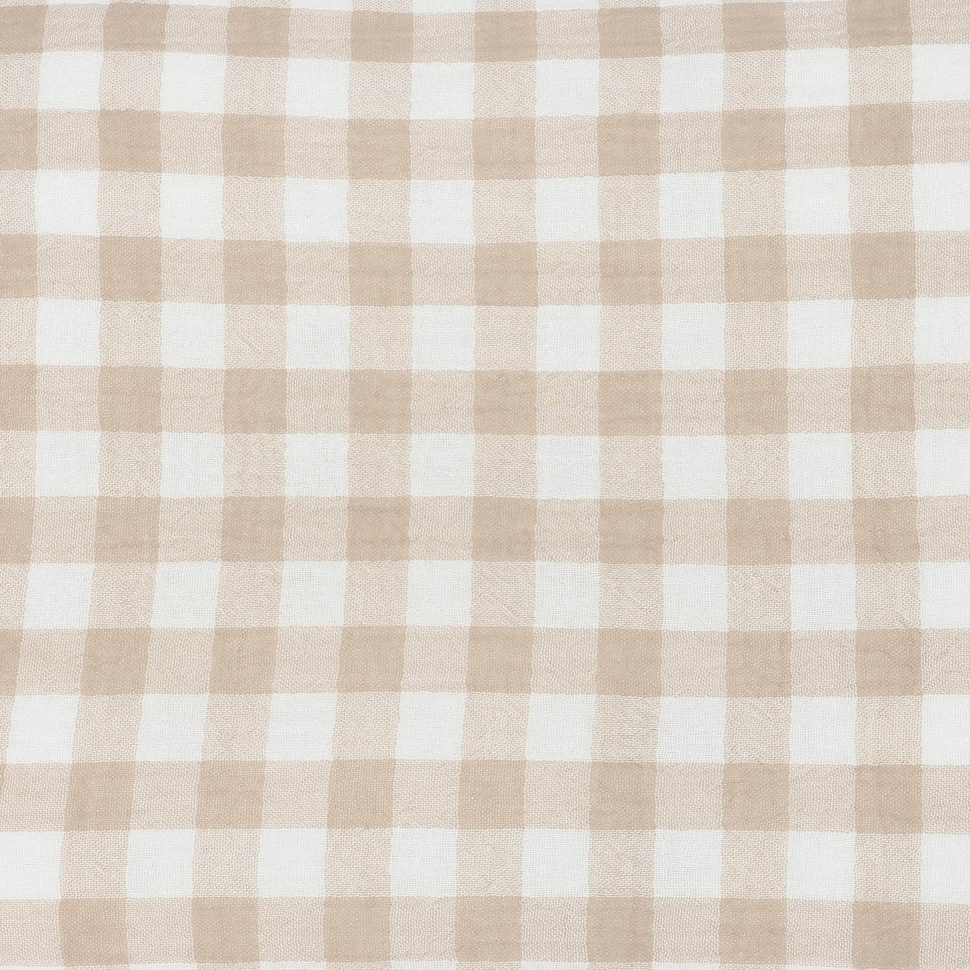 枕カバー　綿水洗い2重ガーゼ　BE　(43×63)