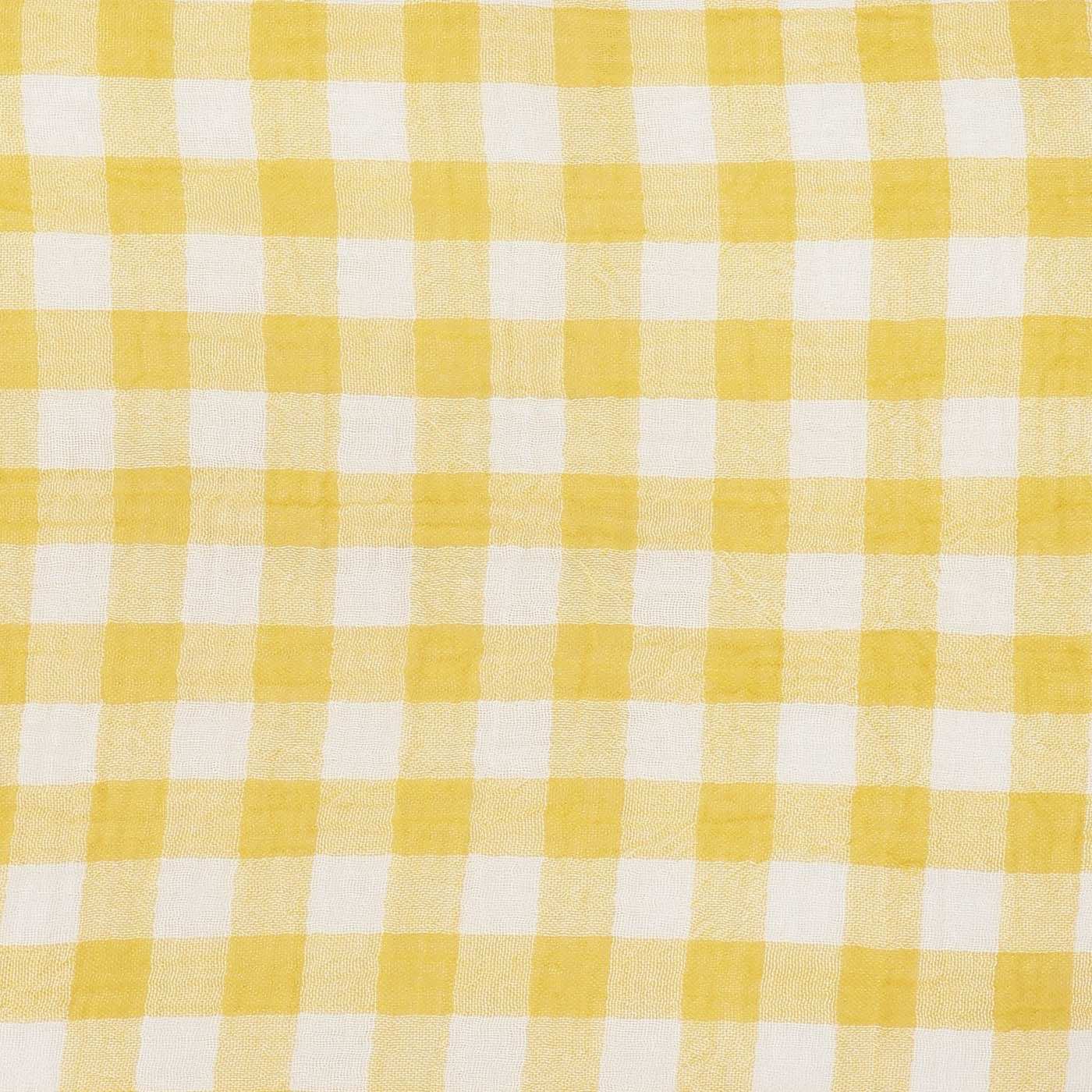 枕カバー　綿水洗い2重ガーゼ　YE　(43×63)