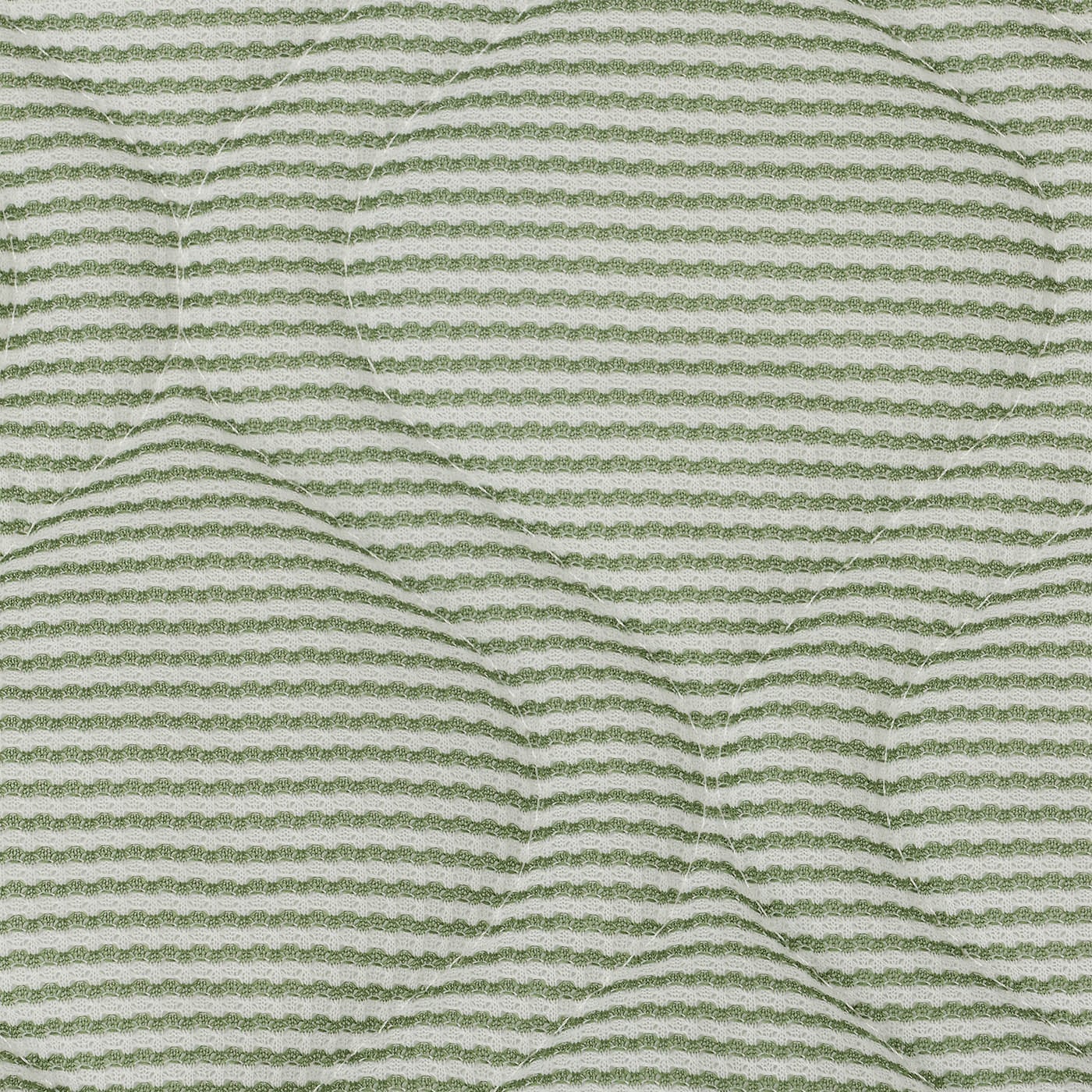 枕パッド　ボーダーワッフル　GR　(43×50)