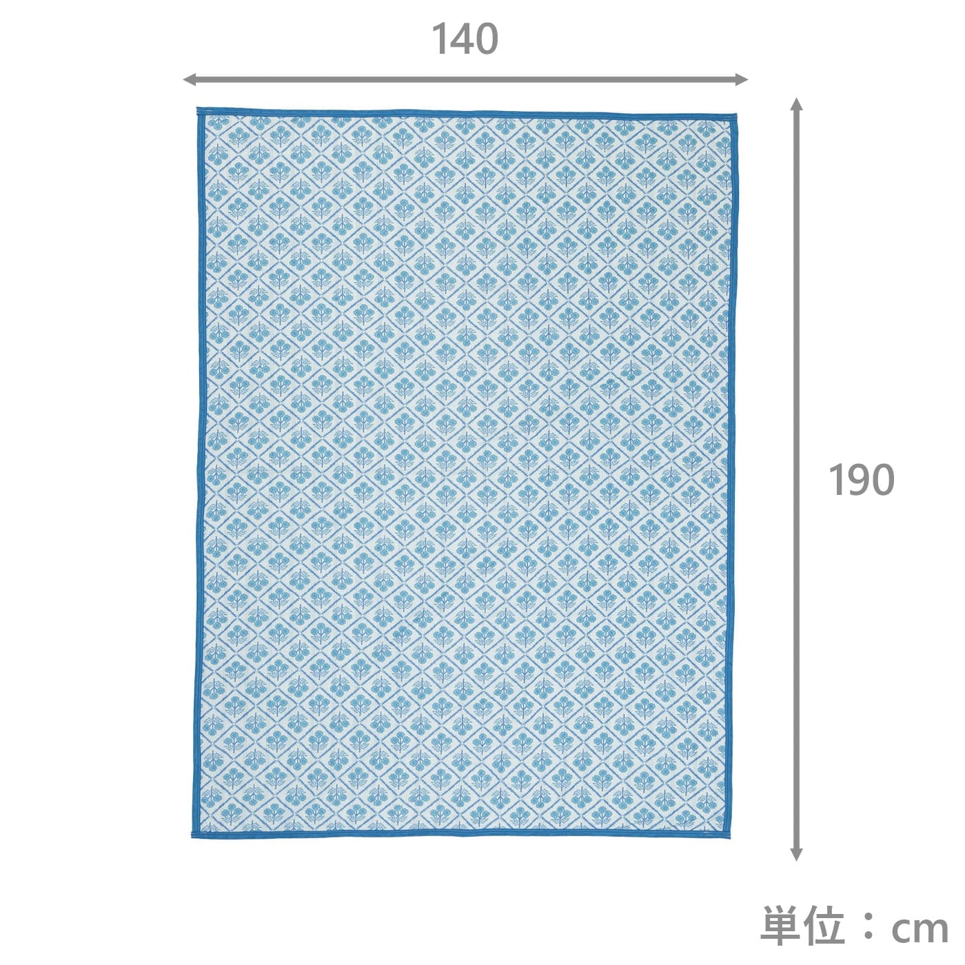 冷感ケット　カロールプラチナアイス　BL