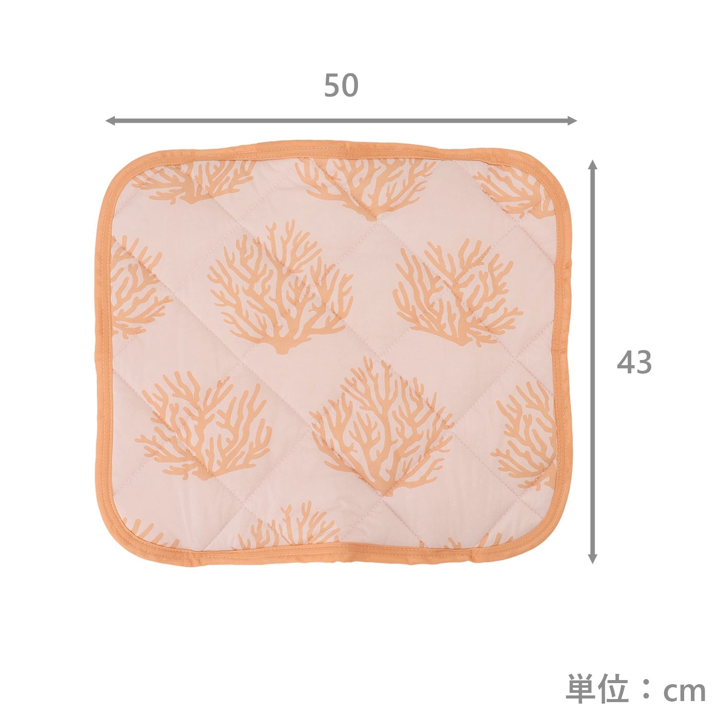 枕パッド　ココルプラチナアイス　OR　(43×50)